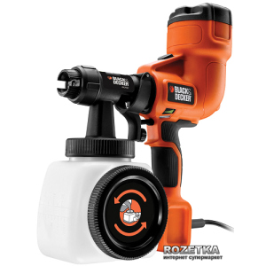 Краскораспылитель Black+Decker HVLP200 лучшая модель в Харькове