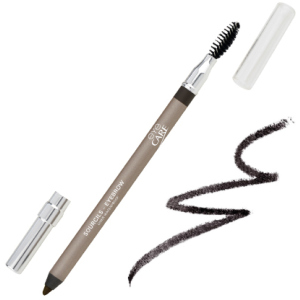 Водостійкий олівець для брів Eye Care лінія Eye Make Up призначений для корекції форми та кольору брів темно-сірий 1.2 г (3532662000359) краща модель в Харкові