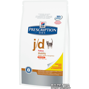 Сухий корм для кішок Hills Prescription Diet Feline j/d зі смаком курки 2 кг (6135,08) (052742613505) в Харкові