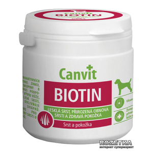 Вітаміно-мінеральний комплекс Canvit Biotin для собак таблетки 230 шт (can50714)