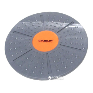 купити Баланс борд LiveUp Balance Board 39x8 см Gray-Orange (LS3151A)