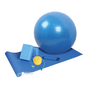 Набор для йоги LiveUp Training Set Blue (LS3243) лучшая модель в Харькове