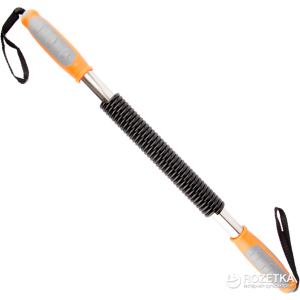 Эспандер LiveUp Power Twister пружинный Black-Orange (LS3161B) ТОП в Харькове