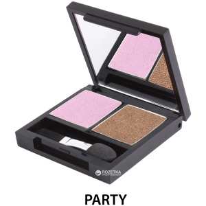 Тіні для повік Zuii Organic Duo Eyeshadow Palette 3.5 г Party (812144011725) ТОП в Харкові