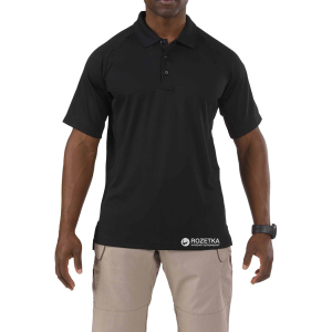 Футболка-поло тактическая 5.11 Tactical Performance Polo - Short Sleeve, Synthetic Knit 71049 L Black (2000000127118) в Харькове