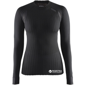 Жіноча футболка з довгим рукавом Craft Active Extreme 2.0 CN LS Woman 1904491-9999 S Black (7318572622081) краща модель в Харкові