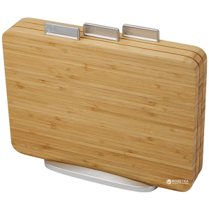 Набор Joseph Joseph Chopping Boards 3 разделочных досок 35х29.5 см + подставка (60141) в Харькове