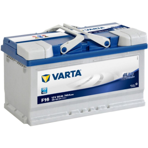 Автомобільний акумулятор Varta Blue Dynamic 80Ah Єв (-/+) F16 (740EN) (580400074) в Харкові