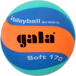 М'яч волейбольний Gala Soft 170 №5 Green-Orange-Blue (BV5681SCM) в Харкові