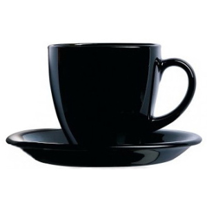 Сервіз для чаю Luminarc Carine Black 12 предметів (P4672) ТОП в Харкові