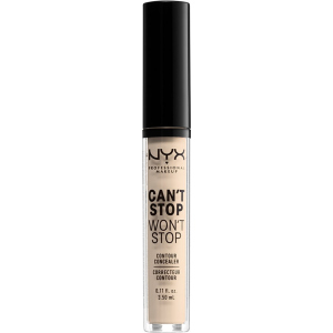 Консилер для обличчя NYX Professional Makeup Can't Stop Won`t Stop Concealer 1.5 Fair 3.5 мл (800897168551) в Харкові