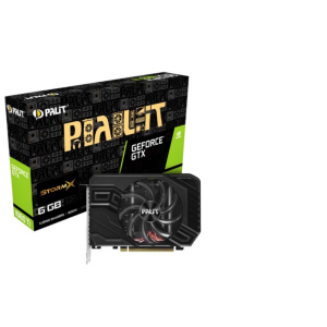 Відеокарта GF GTX 1660 Ti 6GB GDDR6 StormX Palit (NE6166T018J9-161F) рейтинг