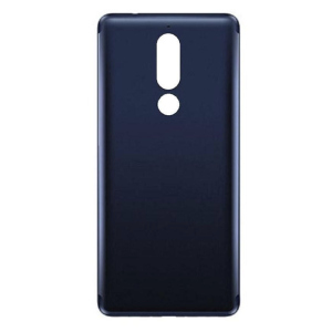 Задняя крышка для Nokia 5.1 (TA-1061/TA-1075), синяя, Tempered Blue, Original в Харькове