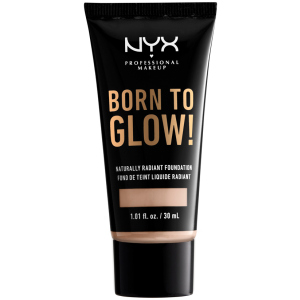 Тональная основа NYX Professional Makeup Born to Glow с натуральным сияющим финишем 03 Porcelain 30 мл (800897190316) надежный