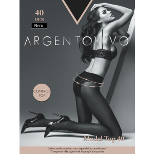 Колготки Argentovivo Model Top 40 Den 3 р. Nero (8051403068229) рейтинг