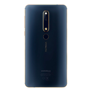 Задня кришка Nokia 6.1 (Blue) Original PRC зі сканером відбитків пальців