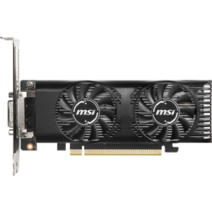 MSI PCI-Ex GeForce GTX 1650 Low Profile OC 4GB GDDR5 (128bit) (1695/8000) (DVI-D, HDMI, DisplayPort) (GTX 1650 4GT LP OC) ТОП в Харкові