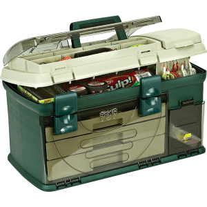 Ящик Plano Tackle Box XL 3-х поличковий 53.1x30x30 см Зелений/Бежевий (737002) в Харкові