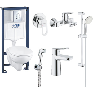 Набір GROHE Mega Bundle 39192MB0 (39192000+111042+123214S+40407001)