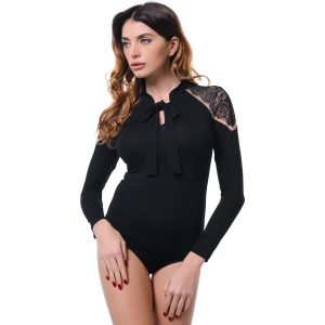 Боді-блузка AREFEVA L5263 M (46) Black (5902205172412)