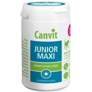 Вітамінно-мінеральні добавки Canvit Junior Maxi для собак 230 г (can53373) в Харкові