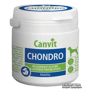 Хондропротектор Canvit Chondro для собак таблетки 100 шт/100гр (can50729/can50782)