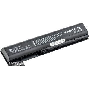 Акумулятор PowerPlant для HP DV9000 Black (14.4V/5200mAh/6Cells) (NB00000128) ТОП в Харкові