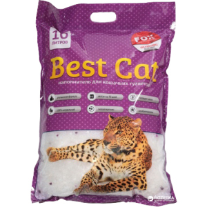 Наповнювач для котячого туалету Best Cat Purple lawanda Силікагелевий поглинаючий 4 кг (10 л) (SGL010/6907396109635) краща модель в Харкові