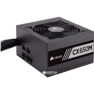 Corsair CX650M 650W (CP-9020103-EU) краща модель в Харкові