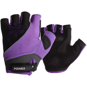 Велоперчатки жіночі PowerPlay 5281D XS Purple (5281D_XS_Purple) краща модель в Харкові