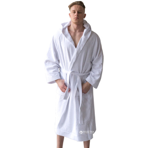 Халат махровий Sleeper Set Men's Bath Robe SS-WMBR L-XL White (ROZ6205003875) ТОП в Харкові