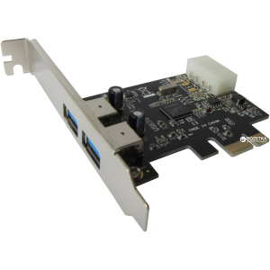 Контроллер Dynamode PCI-E-USB 3.0 (2 внешних порта) (USB30-PCIE-2) лучшая модель в Харькове