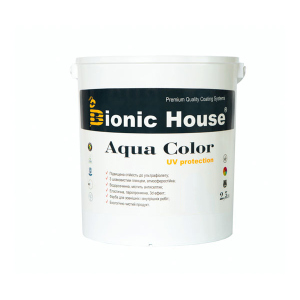 Краска для дерева Bionic-House Aqua Color UV-protect 2,5л Безцветный лучшая модель в Харькове