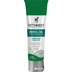 Гель для чистки зубов VET`S BEST Dental Gel  для собак 103 мл (vb10096) рейтинг