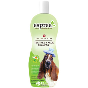 Шампунь Espree Tea Tree & Aloe Shampoo с маслом чайного дерева для собак 591 мл (e00387) лучшая модель в Харькове