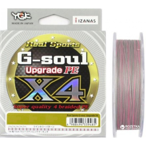 Шнур YGK G-Soul X4 Upgrade 200 м 0.205 мм 1.5 кг/25 lb Серый (55450110) лучшая модель в Харькове