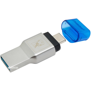 хорошая модель Кардридер Kingston MobileLite Duo 3C USB 3.0 Type-A/C (FCR-ML3C)