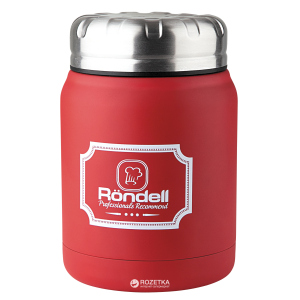 Термос харчовий Rondell Picnic 0.5л Red (RDS-941) краща модель в Харкові