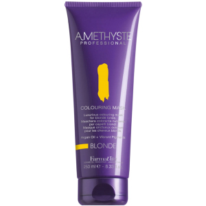 Маска, що фарбує Farmavita Amethyste Blonde Mask для відтінків блонду 250 мл (8022033016270) краща модель в Харкові