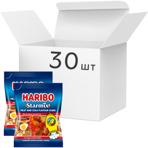 Упаковка цукерок жувальних HARIBO Starmix 80 г х 30 шт (9002975727112) краща модель в Харкові