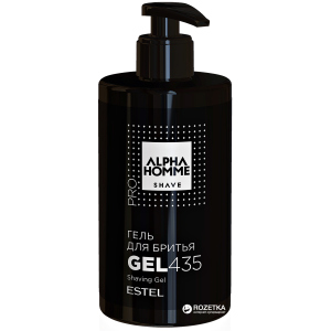 Гель для гоління Estel Professional Alpha Homme 435 мл (4606453052182) ТОП в Харкові