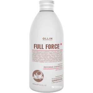 хорошая модель Интенсивный восстанавливающий шампунь Ollin Professional Ollin Full Force с маслом кокоса 300 мл (4620753725805)