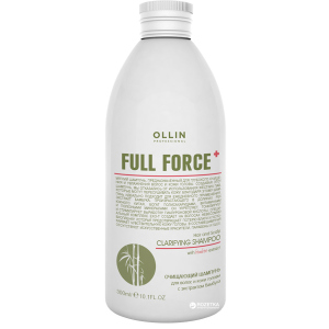 Очищающий шампунь для волос и кожи головы Ollin Professional Ollin Full Force с экстрактом бамбука 300 мл (4620753725614) ТОП в Харькове