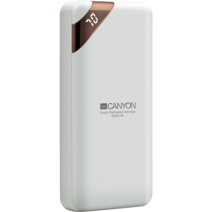 УМБ Canyon 20000 mAh White (CNE-CPBP20W) ТОП в Харкові