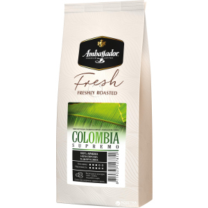 Кава у зернах Ambassador Fresh Colombia Supremo 1 кг (8719325127812) краща модель в Харкові