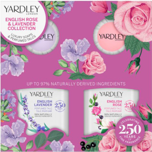 Набір для жінок Yardley English Lavender & English Rose 4 х 50 г (5056179301924) ТОП в Харкові