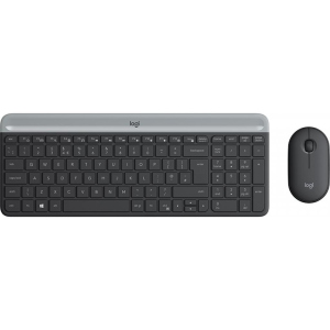 Комплект Logitech MK470 Wireless Slim Graphite (920-009206) в Харкові