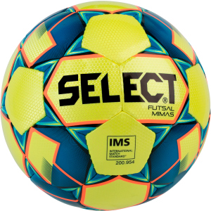 М'яч футзальний Select Futsal Mimas (102) Yellow-Blue (5703543187058) ТОП в Харкові