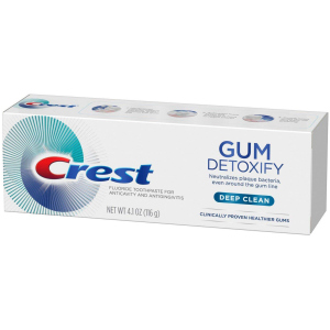 Очищувальна зубна паста Crest Gum Detoxify Deep Clean 116 г (37000754213) краща модель в Харкові