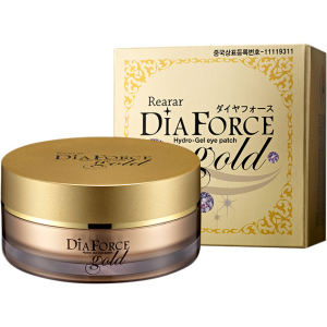 Патчі для нижніх повік Dia Force Rearar Hydro Gel Eye Patch L Gold гідрогелеві із золотом 60 шт 90 г (8809501400027) рейтинг